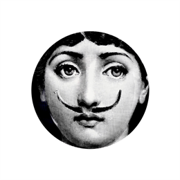 Fornasetti - Piatto Tema e Variazioni n.021
