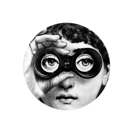 Fornasetti - Piatto Tema e Variazioni n.286