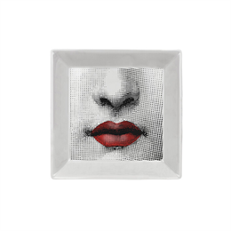 Fornasetti - Piatto Quadrato - Tema e Variazioni n.397