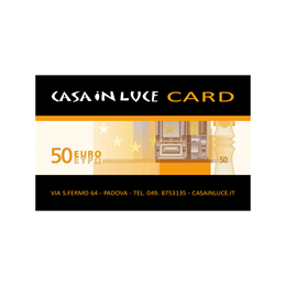 Tessera Regalo - € 050