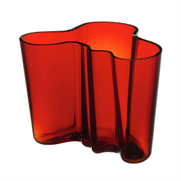 Iittala Aalto Vase 160 Red