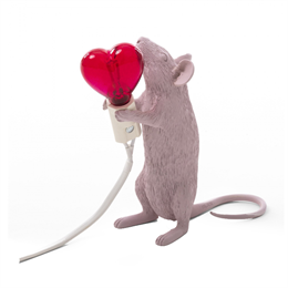 Seletti - Mouse Lamp Heart