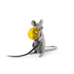 Seletti - Mouse Lamp Gray 2 - Limited Edition