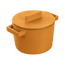 Sambonet - Terra.Cotto - Casseruola Alta 2 Maniglie con Coperchio