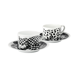 Fornasetti - Tazze Tè - High Fidelity - Set da 2